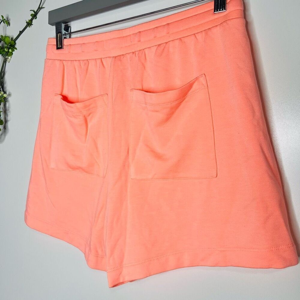 Lou & Grey for LOFT Flourescent Coral Orange Soft Lounge Shorts - Picture 5 of 7